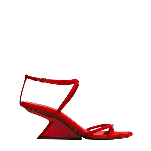 NWT. Khaite Seneca Sandal Red-37 - Picture 2 of 4